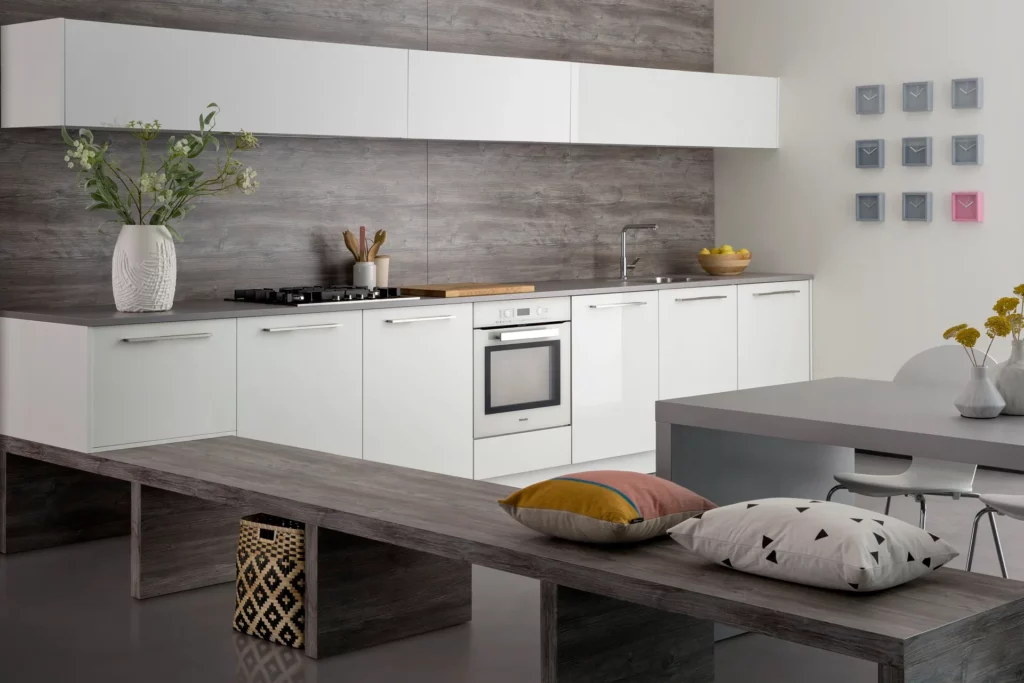 minimalist kitchen in dubai